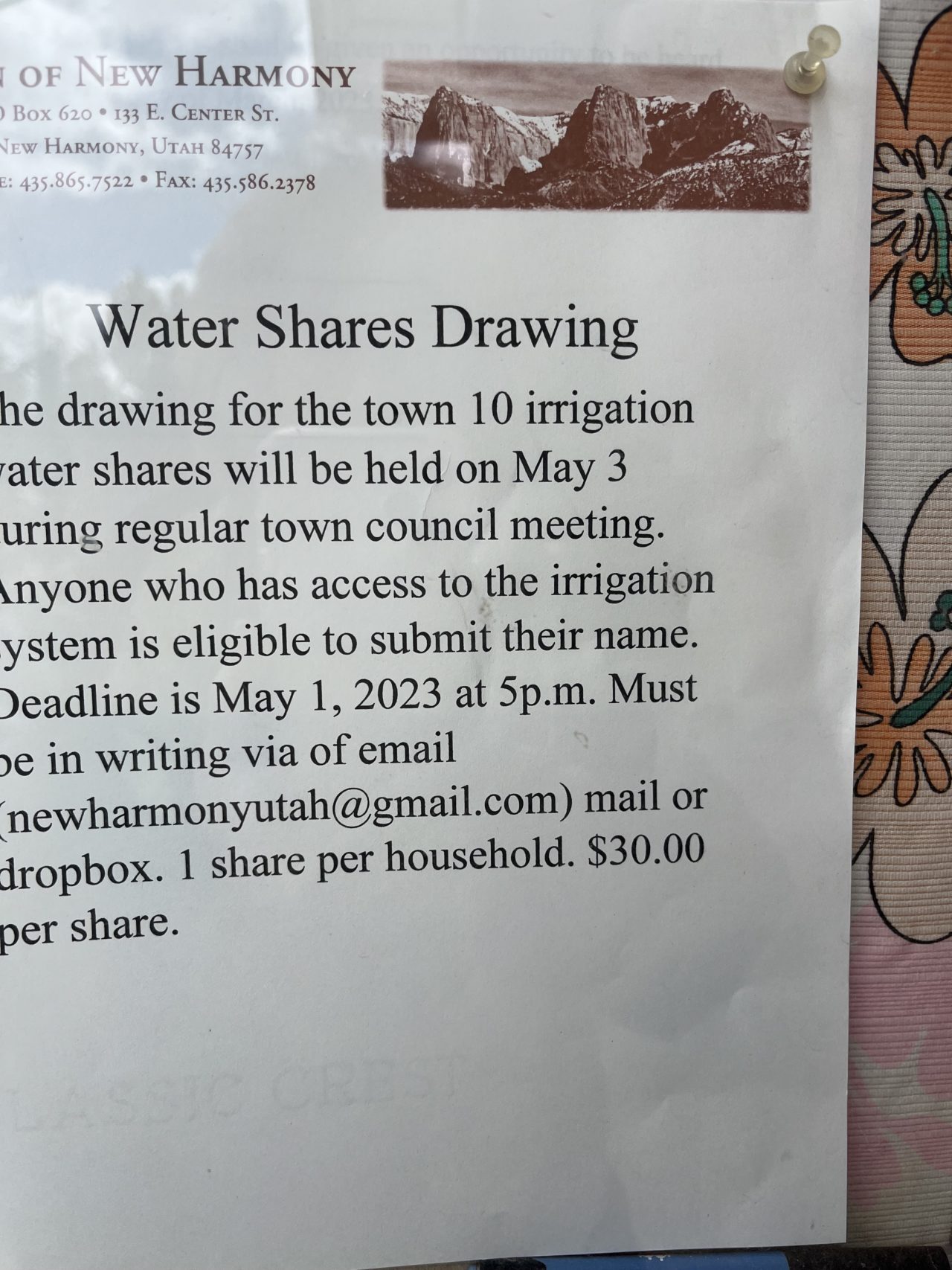 New Harmony Utah Town of New Harmony Official site